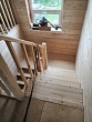Деревянная лестница в деревне Алёшино