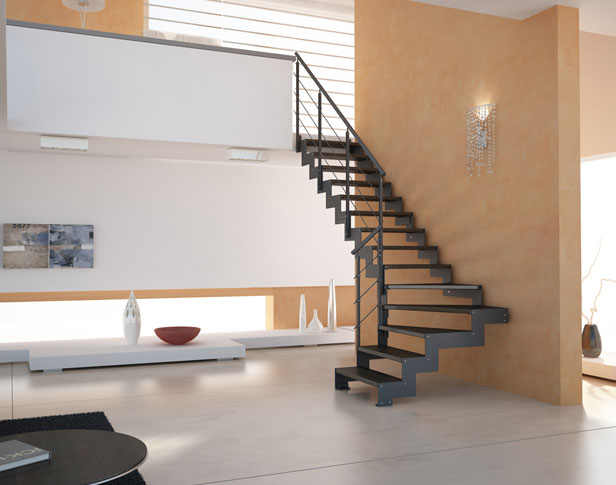Металлические лестницы на второй этаж: типы проектов, сборка и сварка