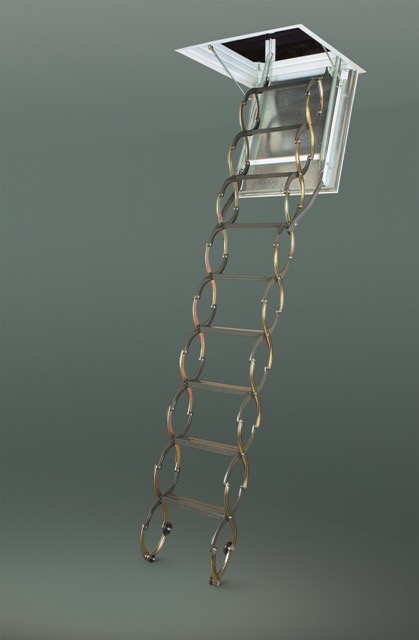 Чердачная металлическая лестница FAKRO LSF
