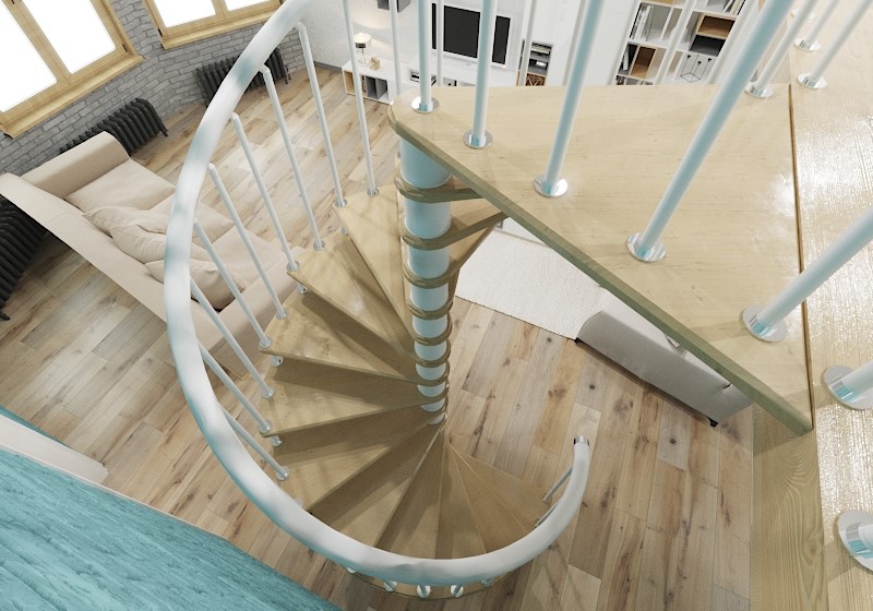 Винтовые лестницы — теперь ещё удобнее!