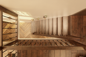 Обновленная коллекция деревянных лестниц