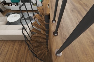 Модернизация винтовой лестницы Smart