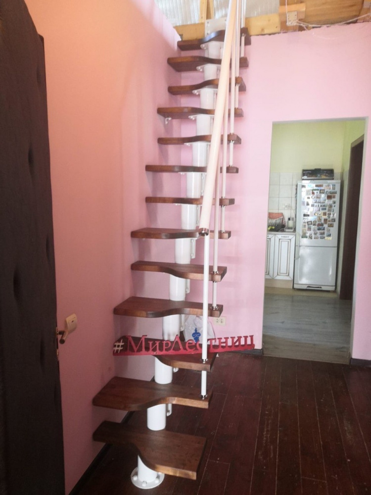 Модульная лестница «Гусиный шаг» в Наро-Фоминском районе