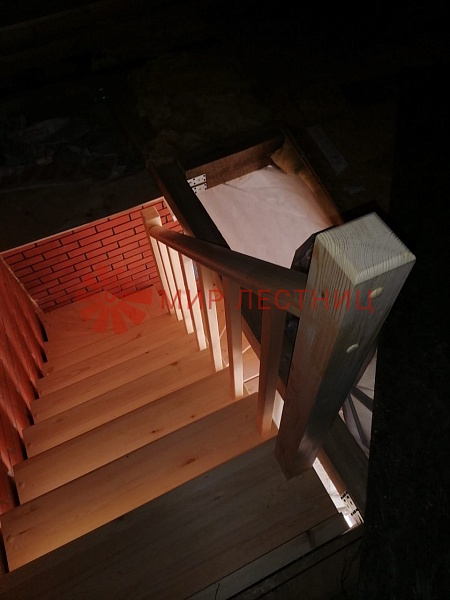 Деревянная лестница «К-003м/5»