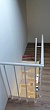 Лестница «утиный шаг» белый в КП Горки-8
