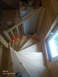 Деревянная лестница в СНТ Березы