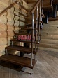 Модульная лестница в деревне Сатино