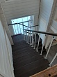 Лестница на металлическом каркасе КП "Никольские Озера"
