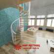 Винтовая лестница Spiral White D140 (D 140) Дуб