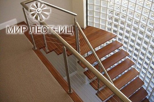 Лестница на металлокаркасе “Колизей”