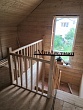 Деревянная лестница в деревне Алёшино