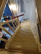 Деревянная лестница в Долгопрудном