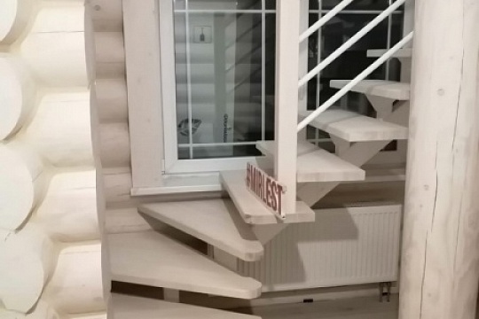 Лестница на монокосоуре в СНТ Рябинушка-Привалово