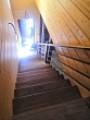 Лестница на монокосоуре в деревне Красновидово