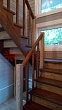 Деревянная лестница в деревне Медведки